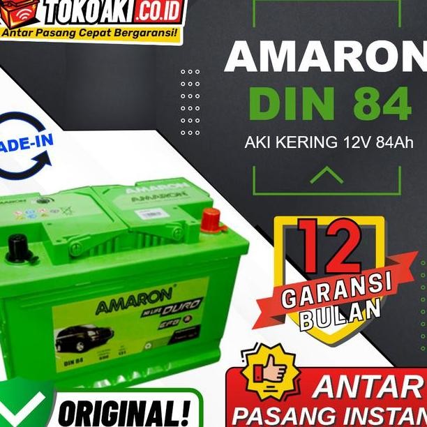 Aki Mercedes W124 Eclass 19871996 Amaron Pro Din 84 Mf 84Ah