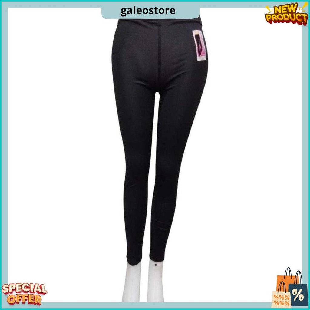 Celana Leging Dewasa Panjang Merek Guojisan Bahan Katun Spandek Impor Uk Std - Jumbo Cod