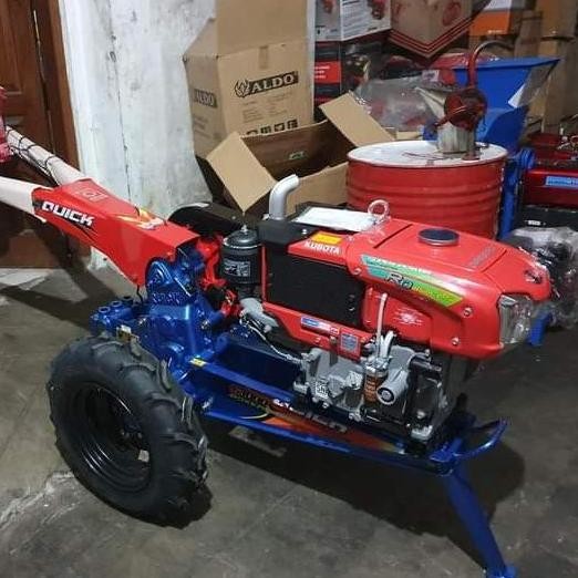 #####] HAND TRAKTOR QUICK G1000 COMPLETE MESIN KUBOTA RD85