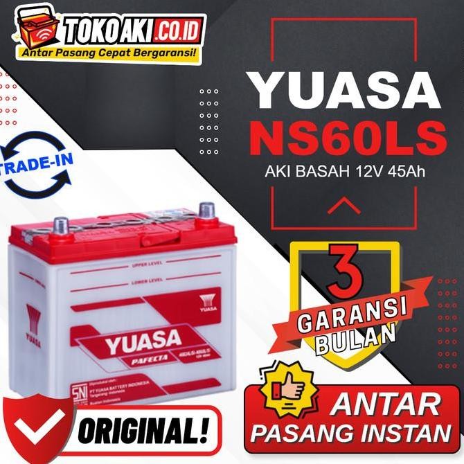 NEW - Aki HRV Honda (20-now) - Yuasa Pafecta NS60LS / 46B24LS - 2V 4Ah