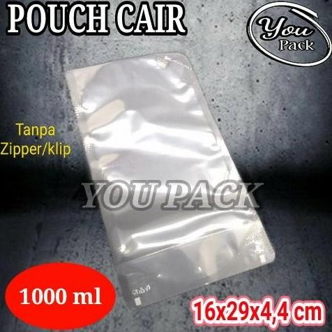 STANDING POUCH PLASTIK KEMASAN POUCH CAIR 1000 ML CAIRAN-MINYAK