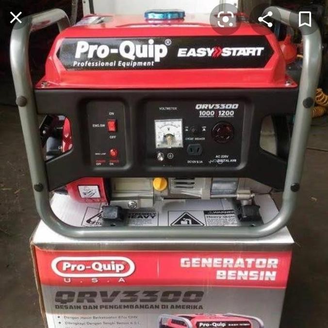 ] genset 1000 watt 4 tak / tembaga / PRO QUIP