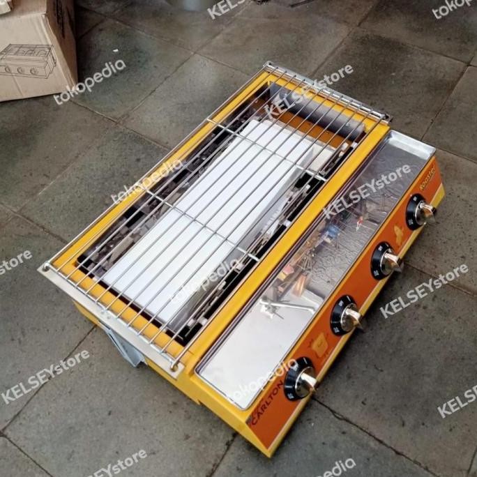 ~~~~~] kompor panggang gas 4 tungku roaster / CARLTON