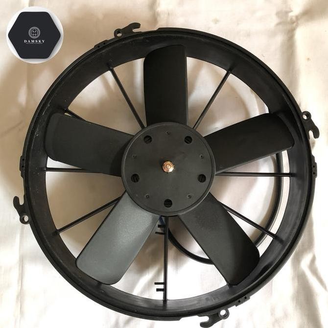 Extra Fan Extrafan AC Mobil Bus Thermoking 12inchi 12Volt / 24 Volt