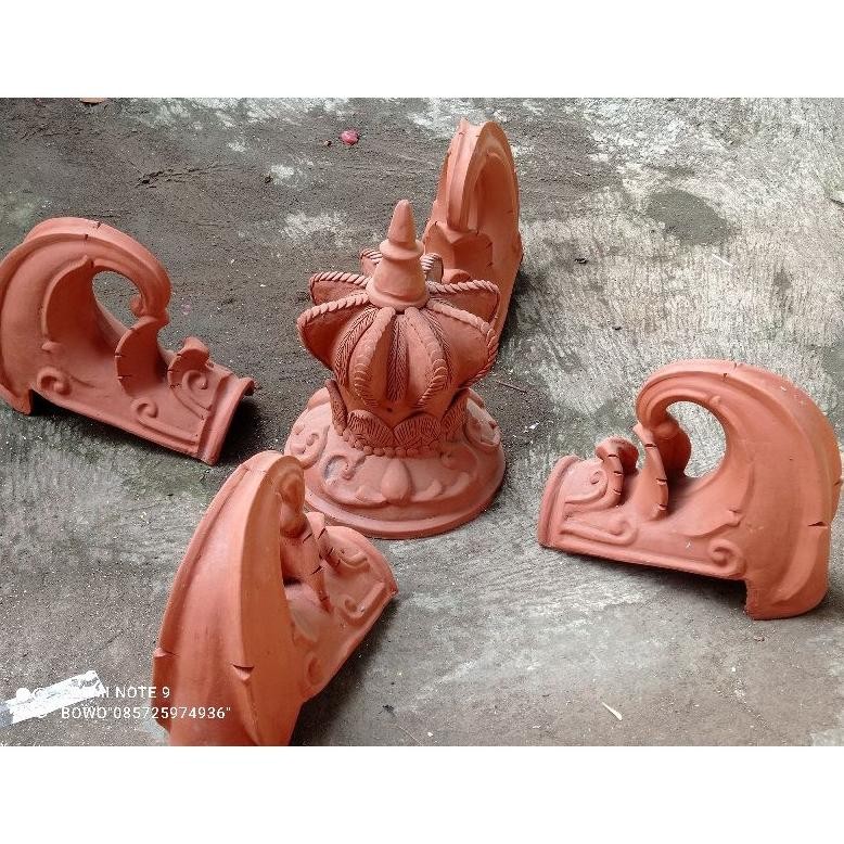 Wuwung Hias Untuk Gazebo Sepaket (FREE PACKING KAYU)