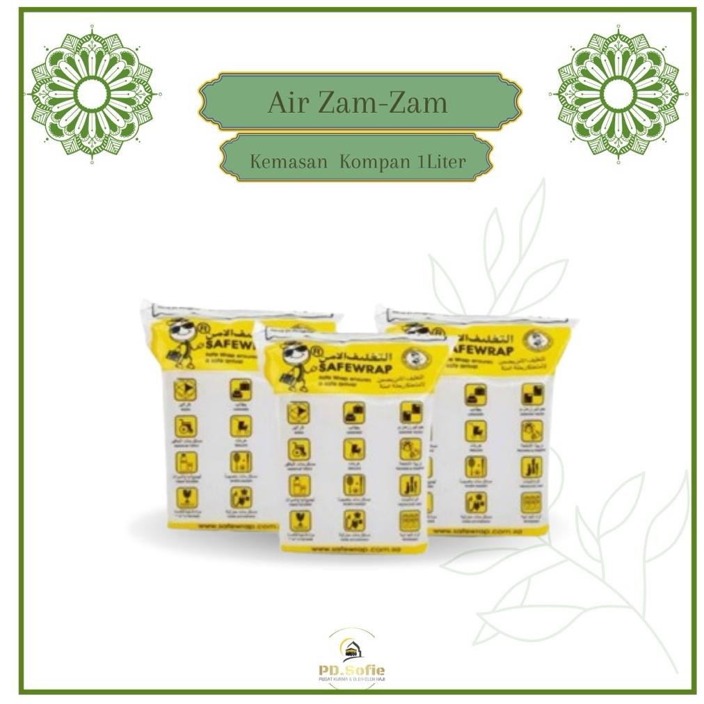 

Air Zamzam Asli 1 Liter Kemasan Suci