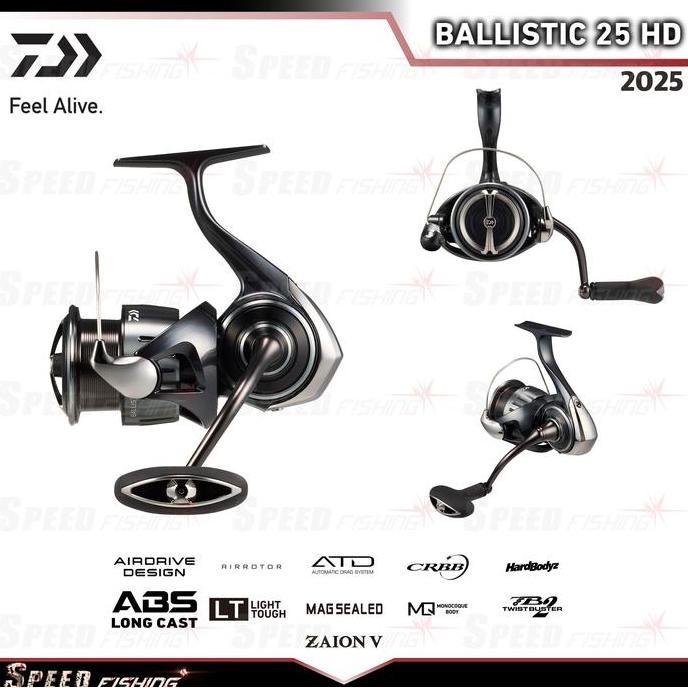 Reel Daiwa Ballistic HD LT 2500 3000 4000 5000 Ballistic HD LT 2025 Spinning CO