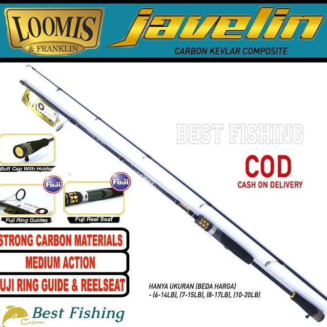 JORAN PANCING LOOMIS JAVELIN I DAN JAVELIN II CARBON 180CM FULL FUJI Original