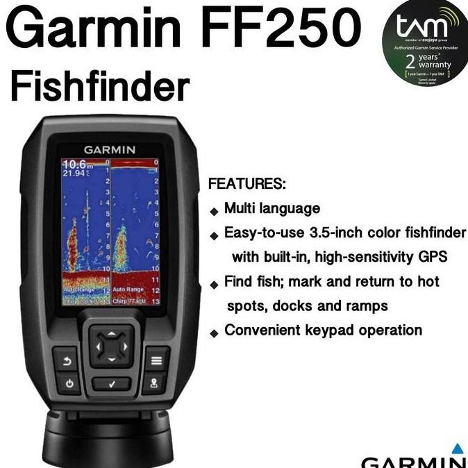 Garmin FF250 GPS Fisfinder - FF 250 FF350 GPSMAP 585 alternatif CO