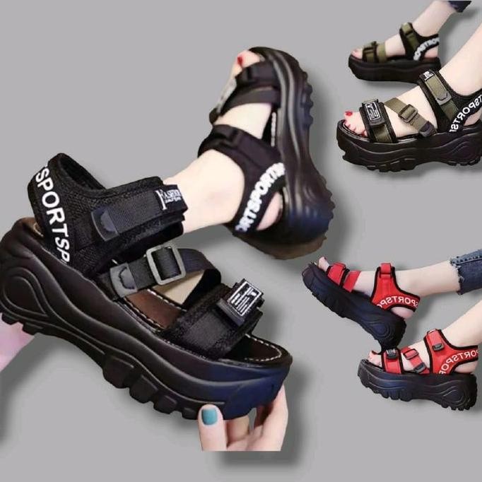 

SANDAL GUNUNG WANITA BM452 Sandal Wedge GT