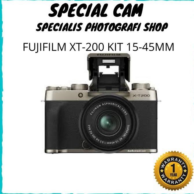Camera Fujifilm Xt200 Kit / Fujifilm Xt200 Kit 15-45Mm / Fuji Xt200 Allshop