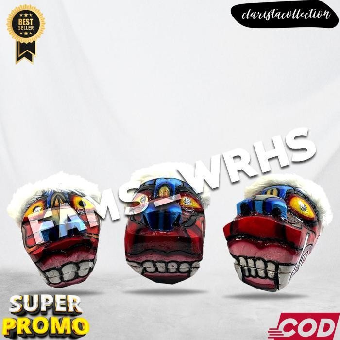 [ New ] Barongan Kepruk Kucingan Kepala Barongan Jaranan Barongan Kayu (Bisa Cod) Jaranan