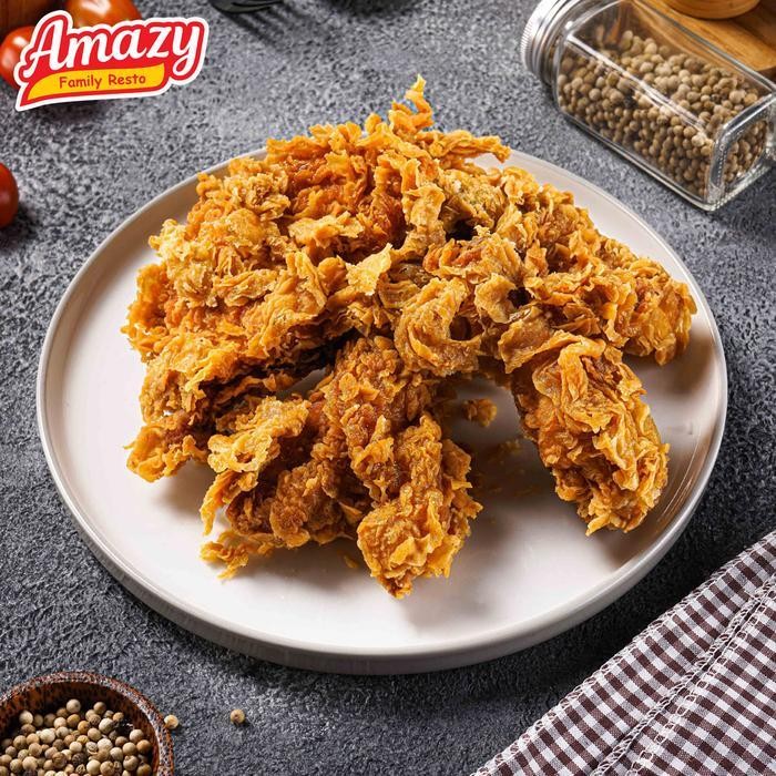 

LS Fried Chicken Crispy Produsen Frozen Food Makanan Beku 400 gram isi 5
