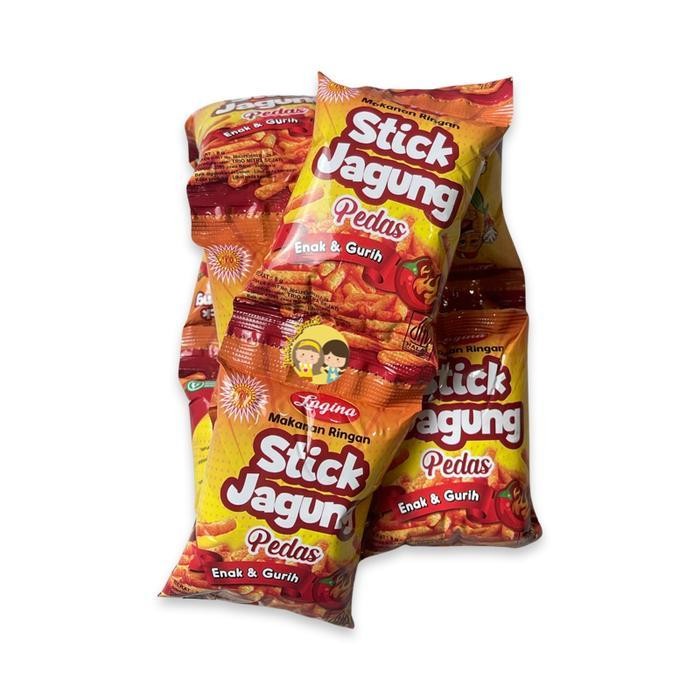 

LS SUKIYAKI ASTAGA NGETOP AJISAN PANGPANG CIRENG STIK JAGUNG 10 X 8 Gr Rasa Gurih Asin Balado Pedas by Jadoel_Snack Food