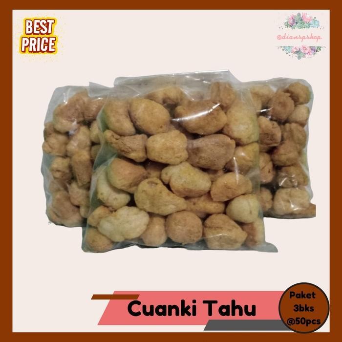

LS Paket Cuanki Tahu 3bks. masing-masing 50pcs perbks. Makanan