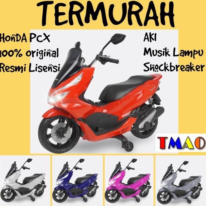 TERMURAH - Motor Aki Anak Honda PMB PCX 988 M988 Motor Mainan Anak Murah