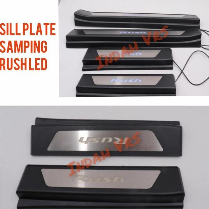 Door Sill Plate / Sillplate Samping All New Rush 2018-2021 Lampu