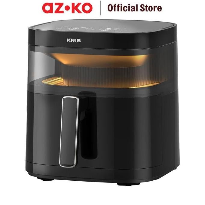 TERBARU - KRIS 6 LTR AIR FRYER - HITAM