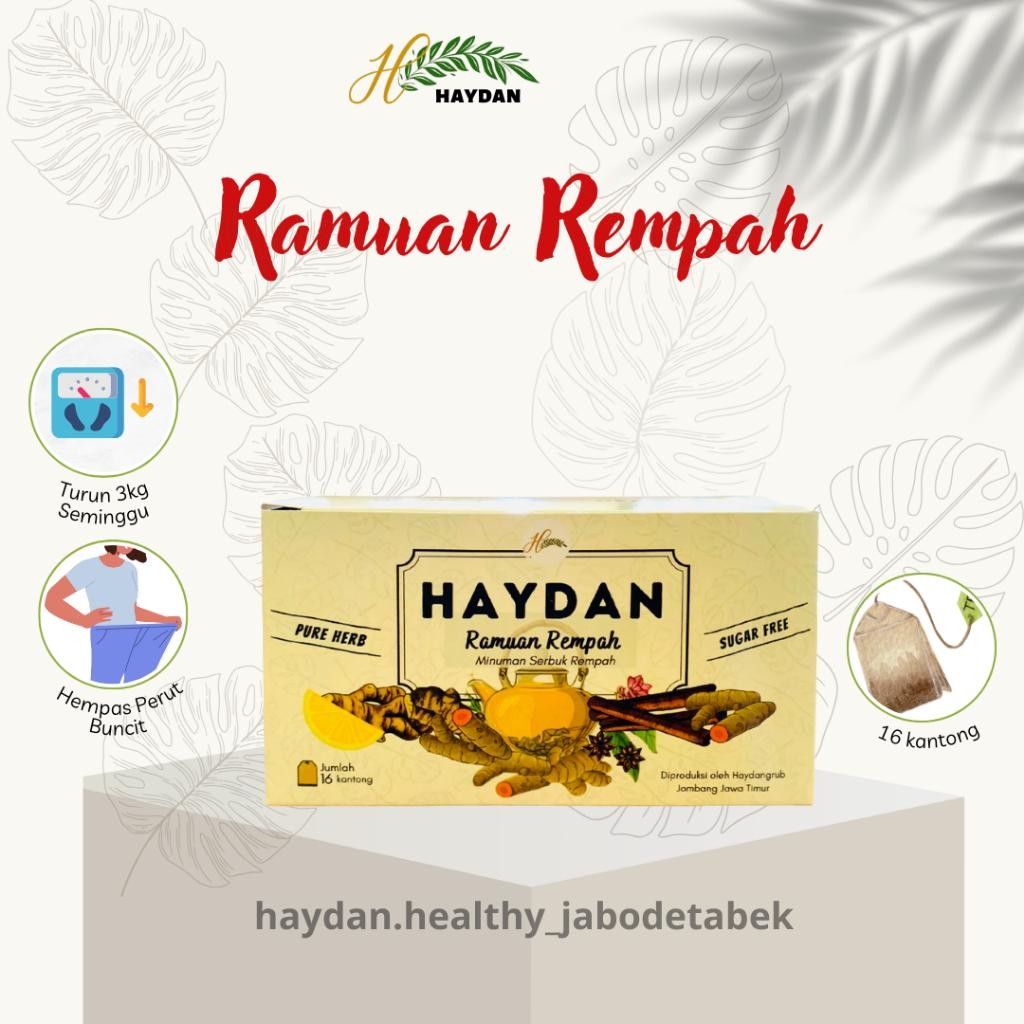 LS Haydan Detox Ramuan Rempah Teh Celup Diet Sehat