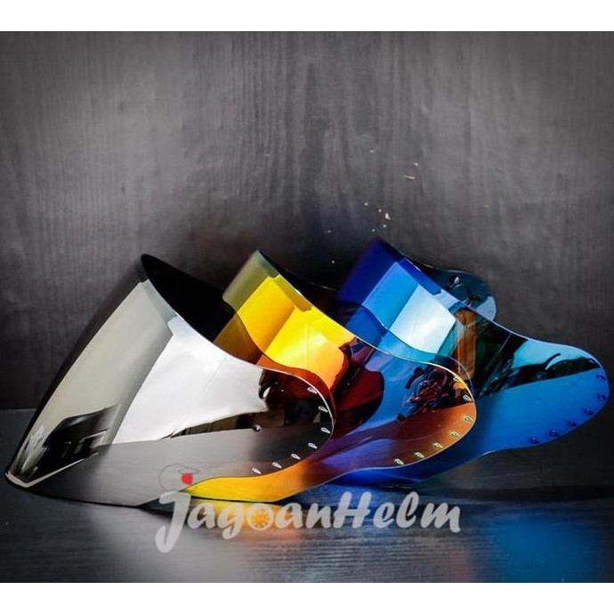 VISOR NORISK VENOM RR-X FLAT HELM NHK | R MAX | R ELITE CUSTOM - Motorcycle