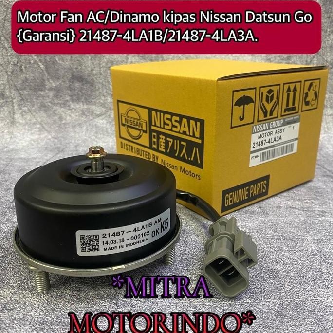 TERMURAH - Motor Fan AC/Dinamo Kipas Nissan Datsun Go Garansi 2487-4LAB/2487-4LAA