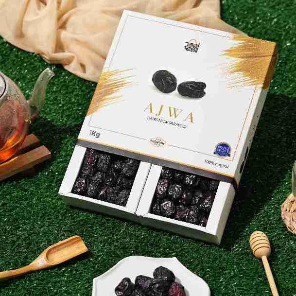 

Timur Tengah Kurma Ajwa 1 Kg Kurma Nabi Premium Original High Quality