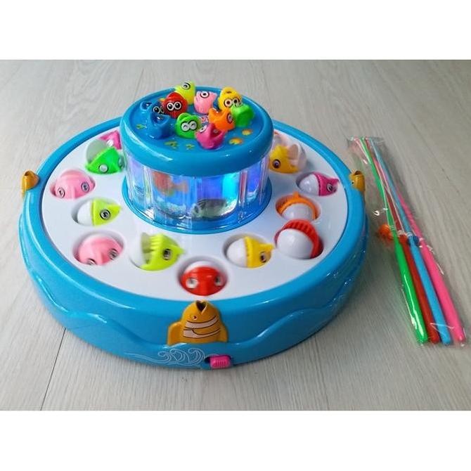 mainan pancingan ikan magnet fishing game mainan memancing ikan besar