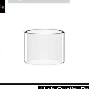 Artemis Rdta Replacement Glass Pyrex Kaca Tabung Gelas