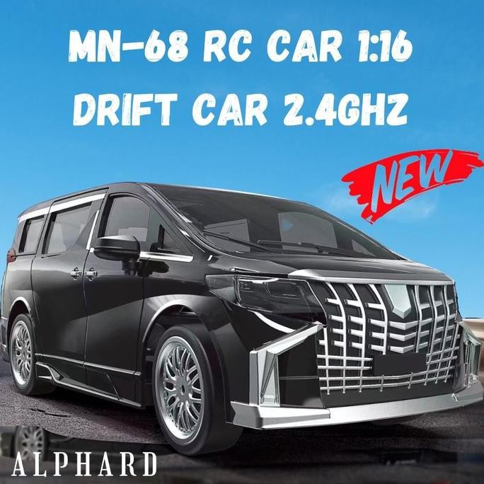 TERBARU - MN-68 RC CAR ALPHARD :6 / RC CAR DRIFT / MOBIL RC ALPHARD
