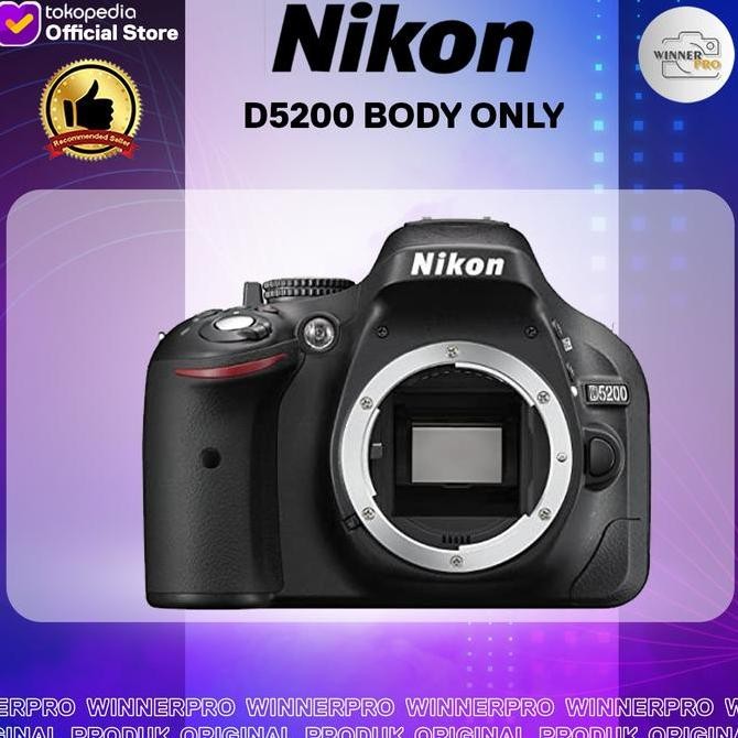 Kamera Nikon D5200 Body Only
