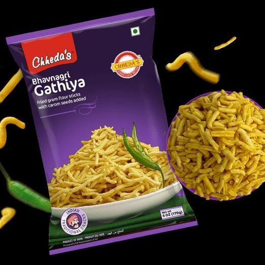 

%$%$%$%$] CHHEDA'S BHAVNAGRI GHATHIYA 170GM