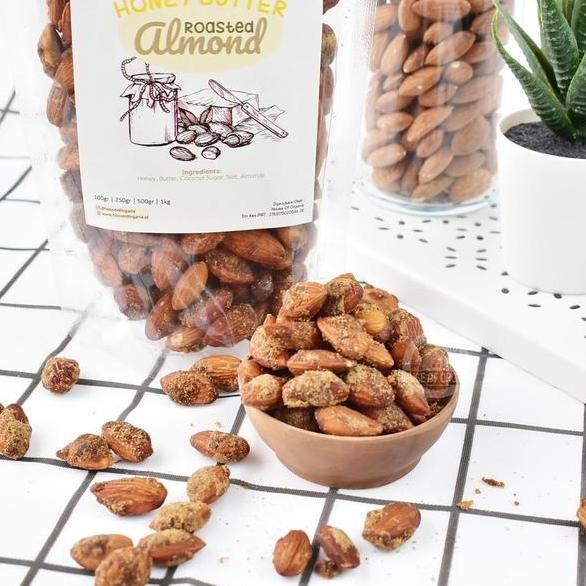 

Honey Butter Roasted Almond Almond Panggang Mentega Madu 1 Kg Kacang Korea