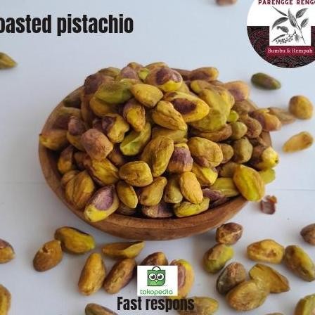 

Pistachio Nut Roasted 250Gram Pistachio Panggang Kacang Pistachio