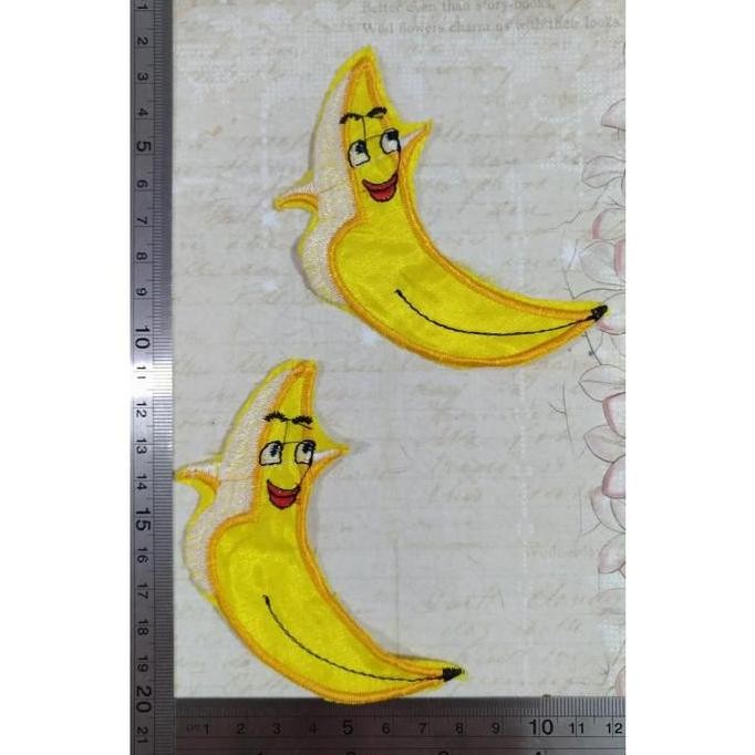 

paling diminati] Patch Pisang Kartun/ Aplikasi Jahit Pisang Kartun/Emblem Pisang Kartun