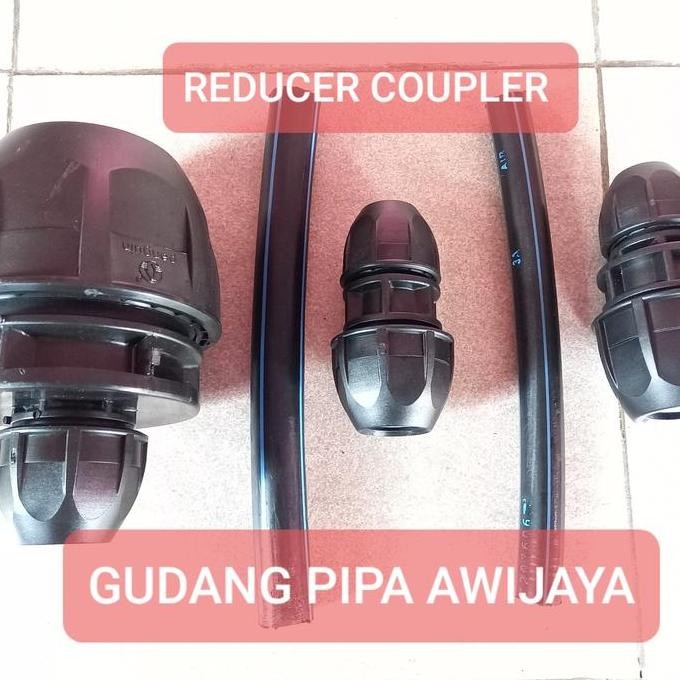 Reducer Coupler Pipa Hdpe 2 Inch X 1 Inch / Sambungan Pipa Hdpe Diskon