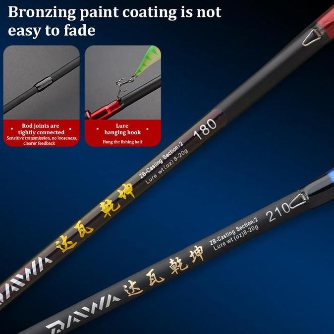 Tersedia Joran Pancing DAIWA Reel Pancing Joran Pancing Set Joran Pancing Set Lengkap Peralatan Panc