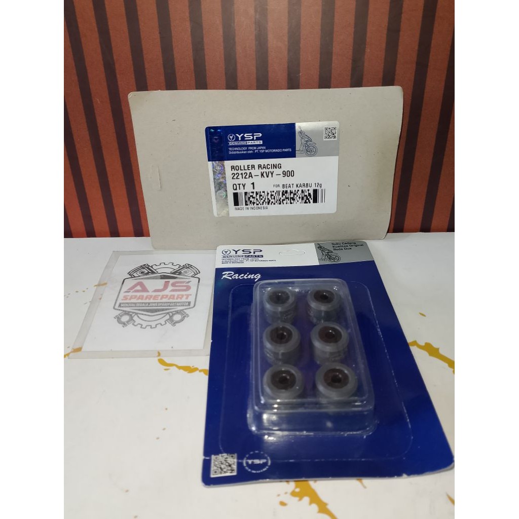 ROLLER RACING KVY BEAT KARBU 12GRAM ORIGINAL YSP FCC PART
