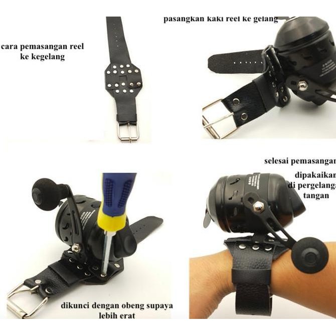 GULUNGAN  REEL KETAPEL IKAN PASER IKAN PANAH IKAN