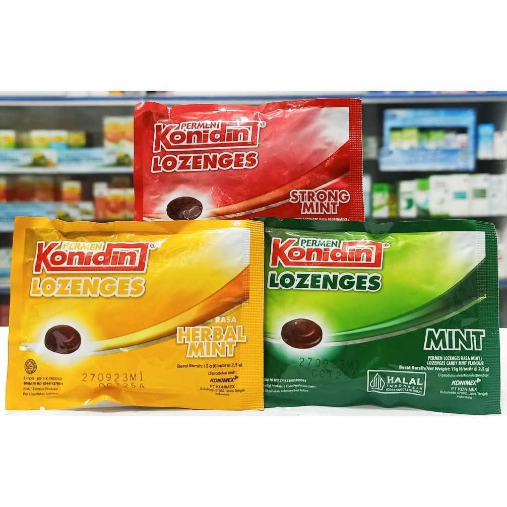 

KONIDIN STRONGMINT LOZENGES KONIDIN MINT LOZENGES LEMON MINT BARLEY MINT MINT perment enak pereda tenggorokan perment enak nafas segar nikmat murah