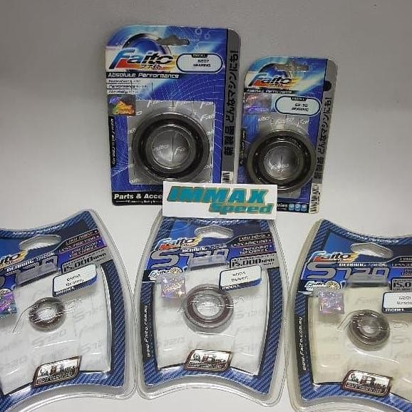 BEARING HISPEED 6201 6004 6902 6207 6232 FAITO LAHAR LAKER LITETECH ORIGINAL DAN TERPERCAYA