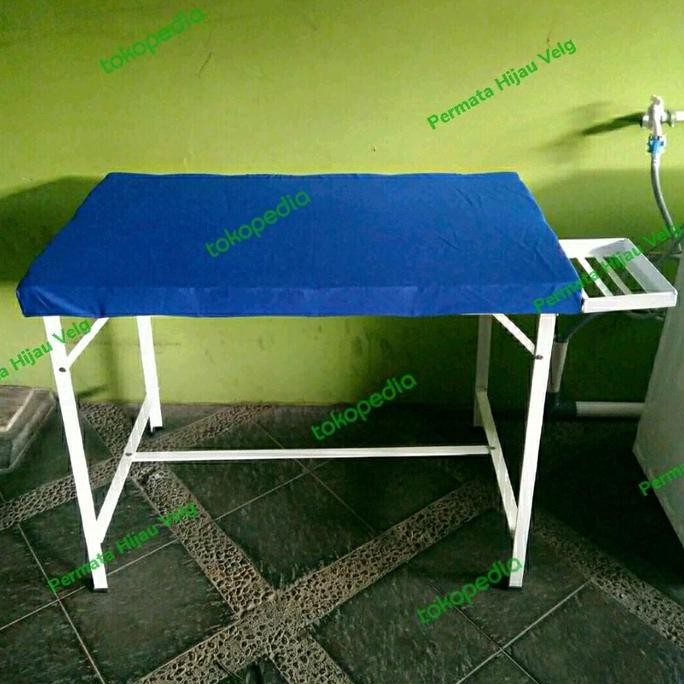 PROMO DISKON - Paket Lengkap Meja Setrika Uap Laundry Siap Pakai