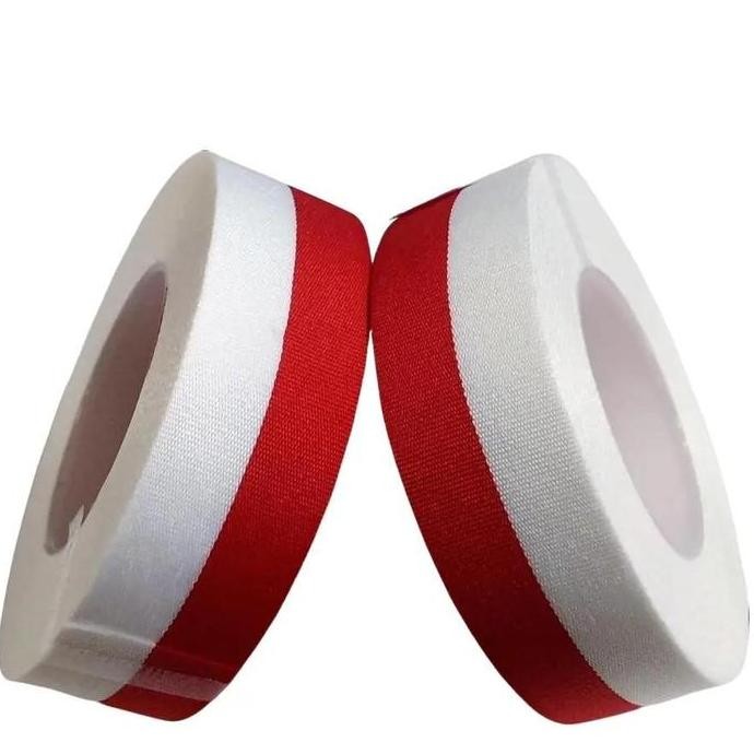 

Pita merah putih 17 agustusan Per Roll pita satin Pita Hias Hadiah Pita Hias Pita 17 Agustus Pita Bendera Premium