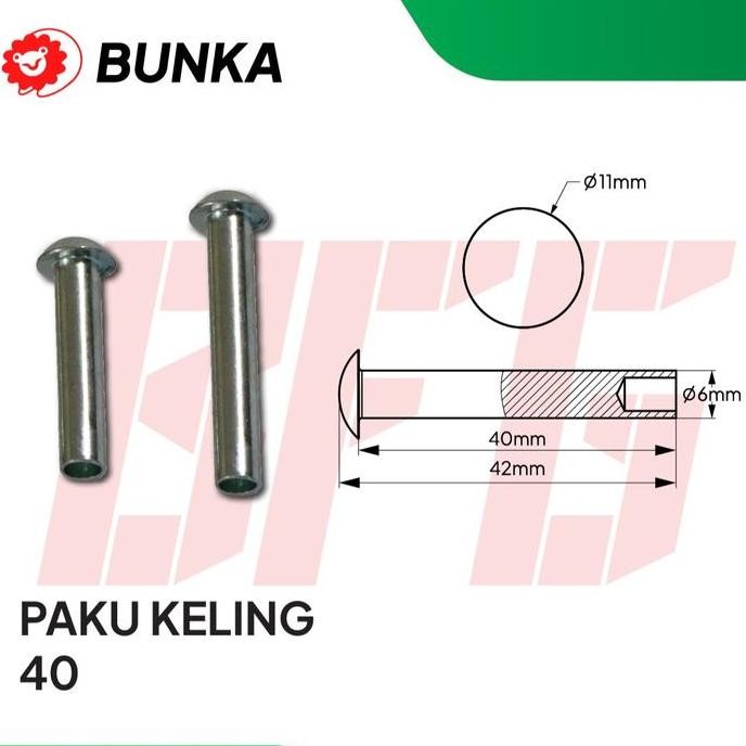 Paku Keling Plate per-kg - Aksessoris Folding Gate