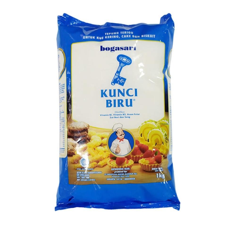 

Berkualitas Bogasari Kunci Biru Tepung Terigu [1 Kg] Promo