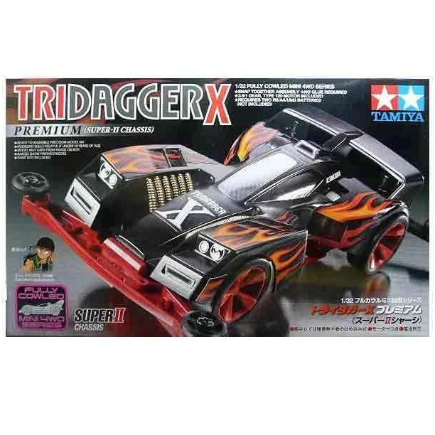 Tamiya Mini4WD 19433 Tridager X premium - Super II Chassis
