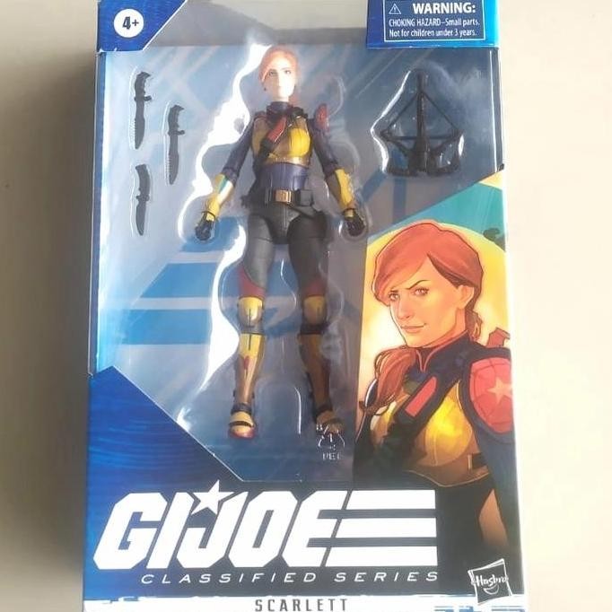 Hasbro Gi Joe Classified Series Scarlett