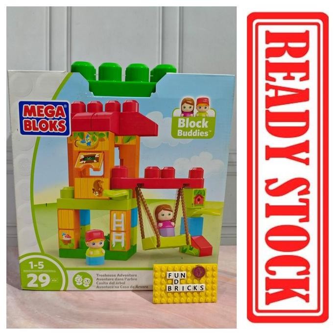 Mega Bloks Treehouse Adventure Mainan Balok Anak