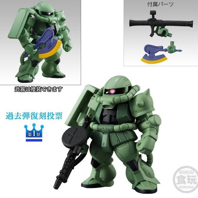 FW GUNDAM CONVERGE 10 Year Anniv SELECTION 03 - Zaku II renewal