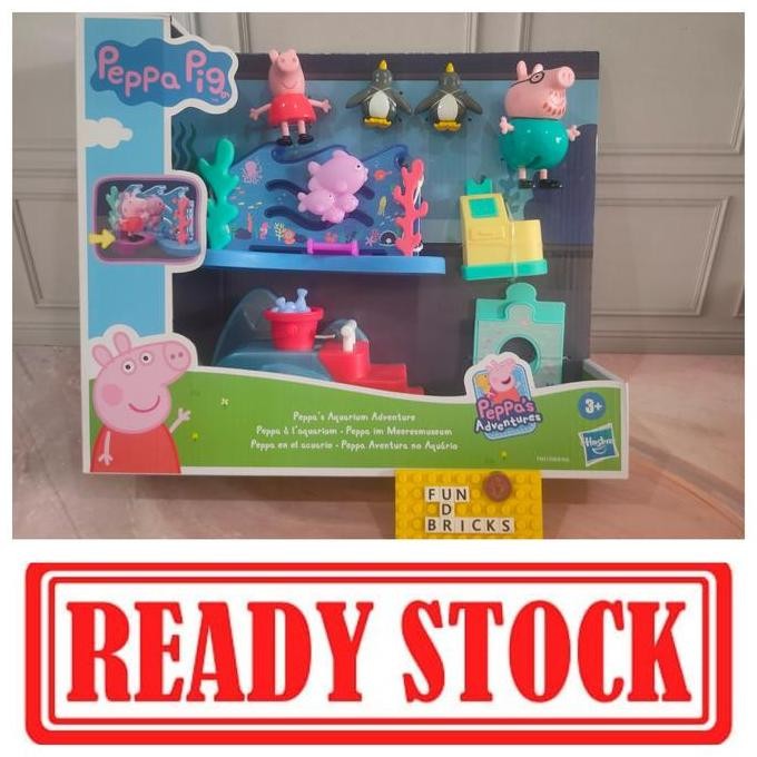 Peppa Pig Aquarium Adventure Peppa Pig Hasbro Figure Set
