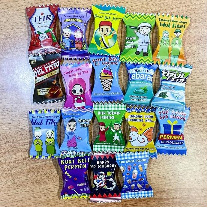 

Amplop Permen Kecil Isi 3 Thr Lebaran Angpao Idul Fitri Hari Raya Luc